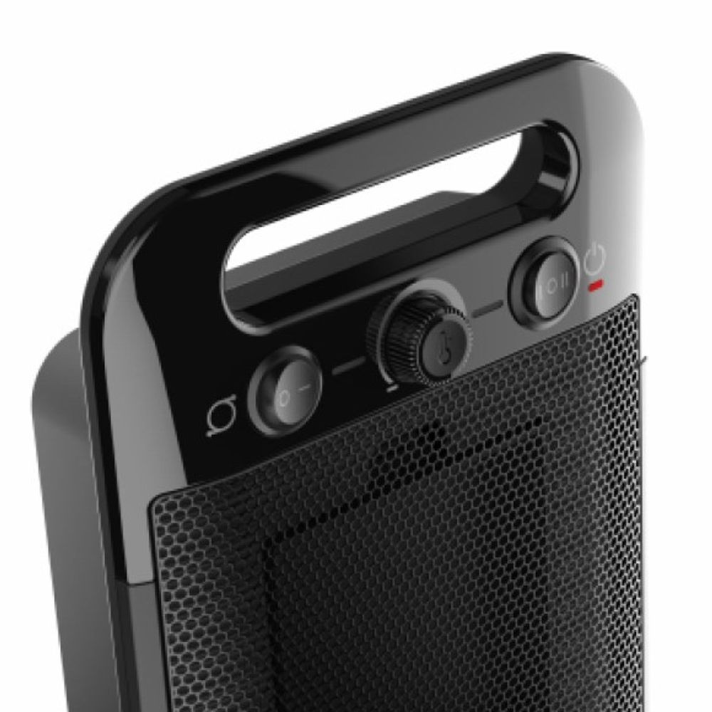 Lasko, Black Oscillating Personal Tabletop Ceramic Space Heater 
