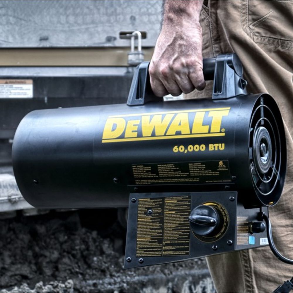 DeWalt, 125,000 BTU Forced Air Propane Portable Heater