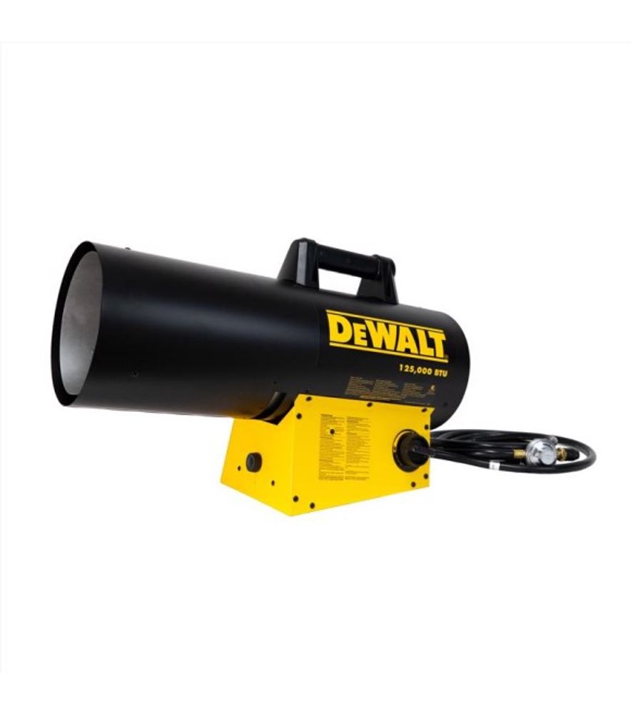 DeWalt, 125,000 BTU Forced Air Propane Portable Heater