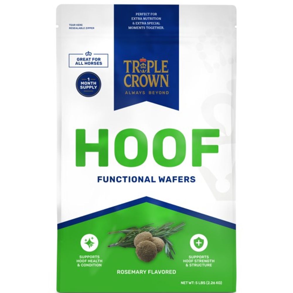 Triple Crown, Hoof Rosemary Functional Wafers, 5 lb
