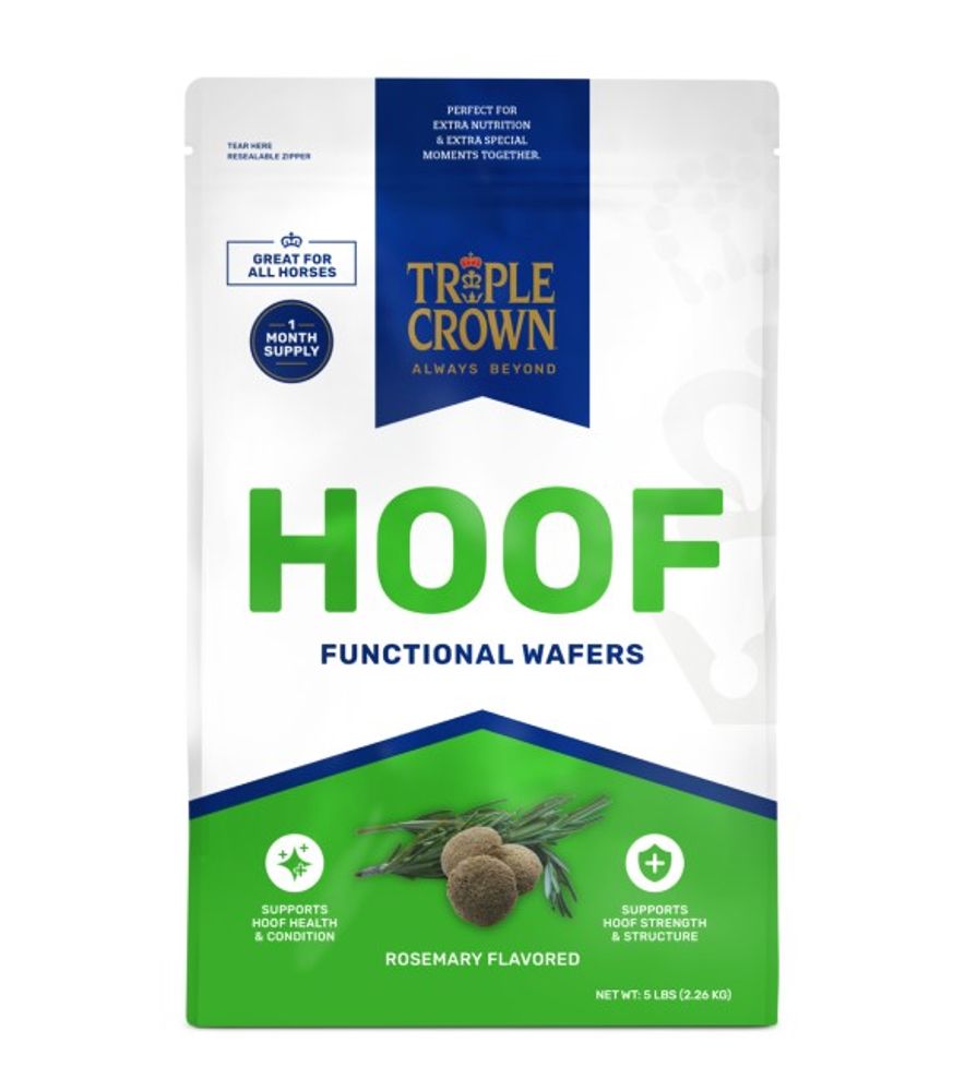 Triple Crown, Hoof Rosemary Functional Wafers, 5 lb