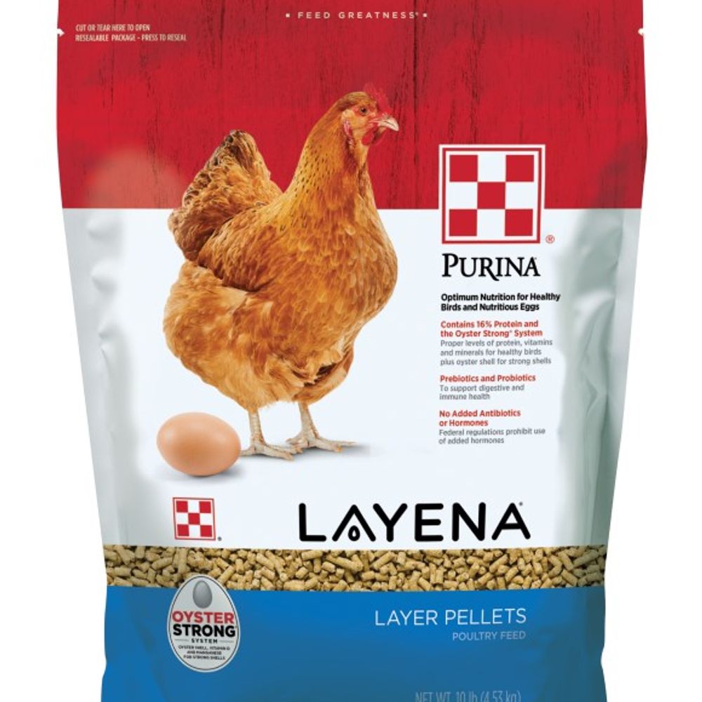 Purina, Layena Pellets Premium Poultry Feed, 10 lb