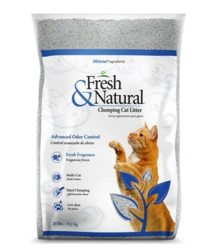 Fresh & Natural, Advanced Odor Control Clumping Cat Litter