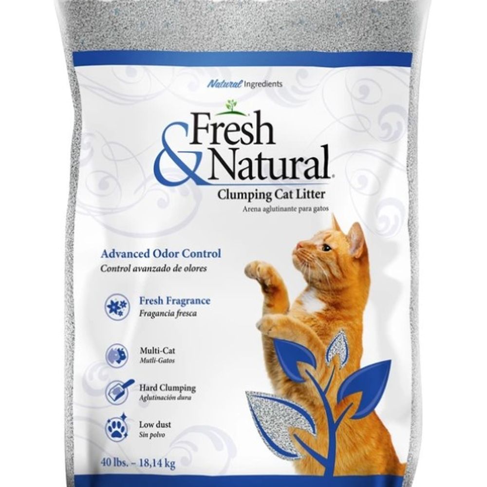 Fresh & Natural, Advanced Odor Control Clumping Cat Litter