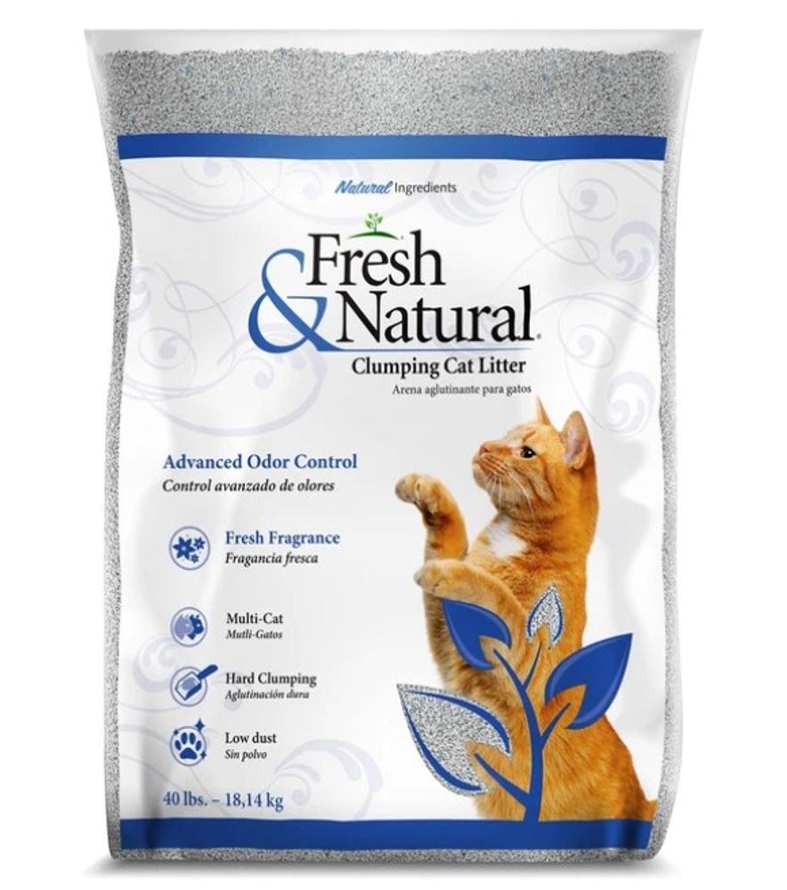 Fresh & Natural, Advanced Odor Control Clumping Cat Litter