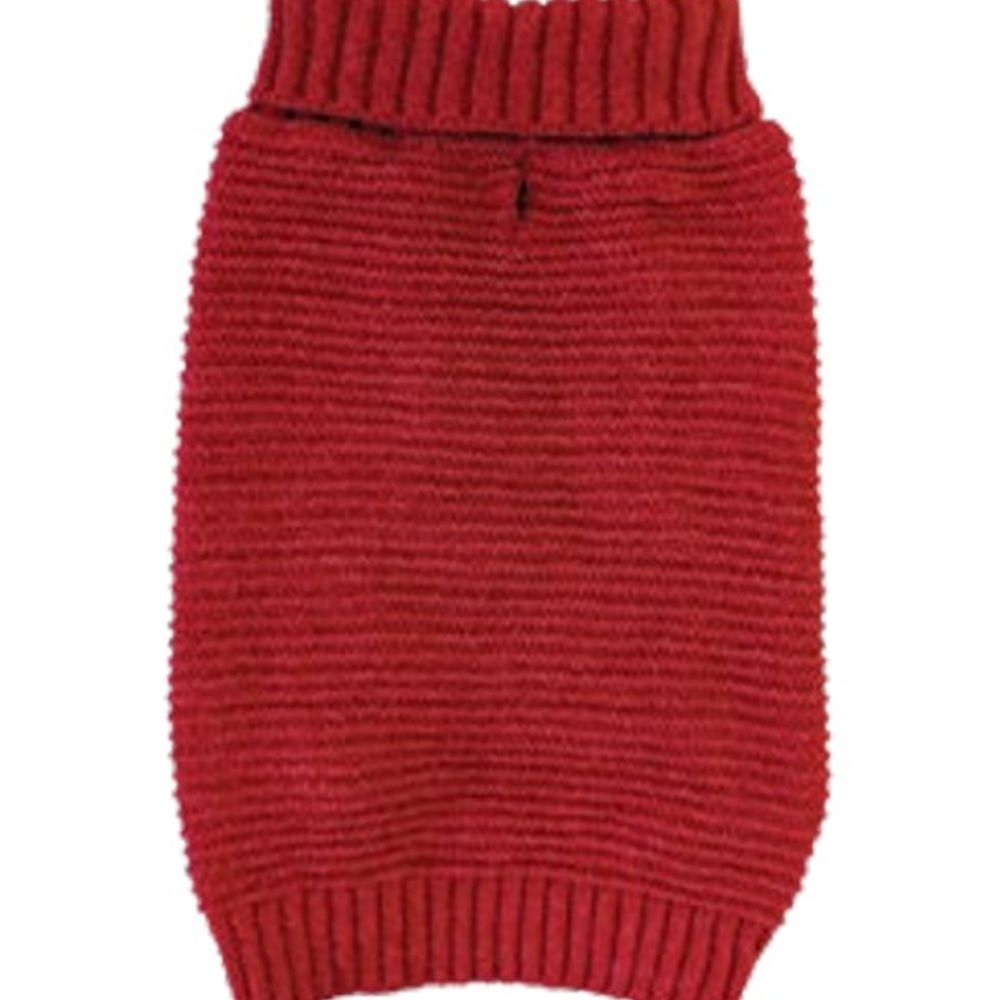 Fashion Pet, Red Chenille Sweater