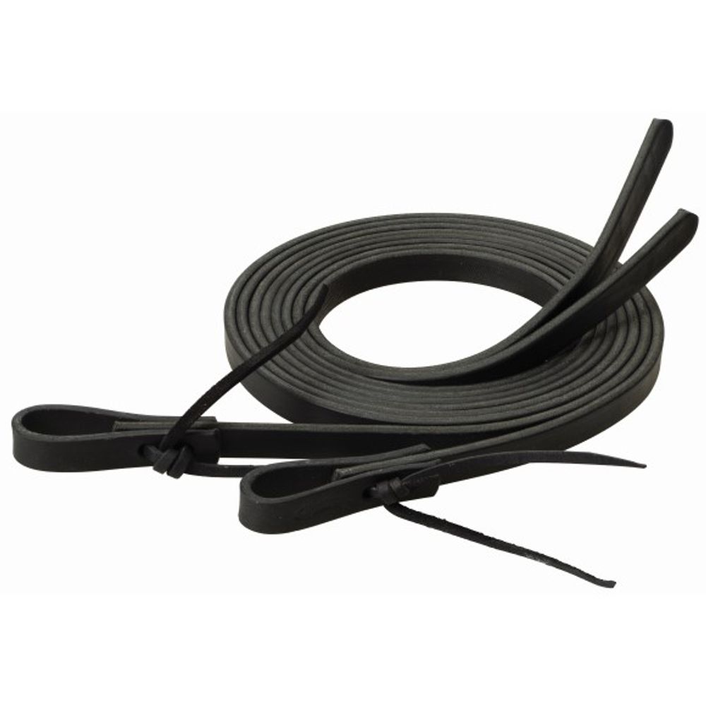 Weaver, 5/8" x 7' Black Leather Split Reins