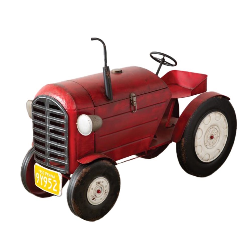 CTW Home Collection, XL Red Farm Tractor Toy Box