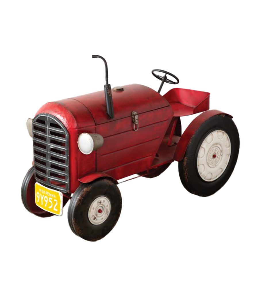 CTW Home Collection, XL Red Farm Tractor Toy Box