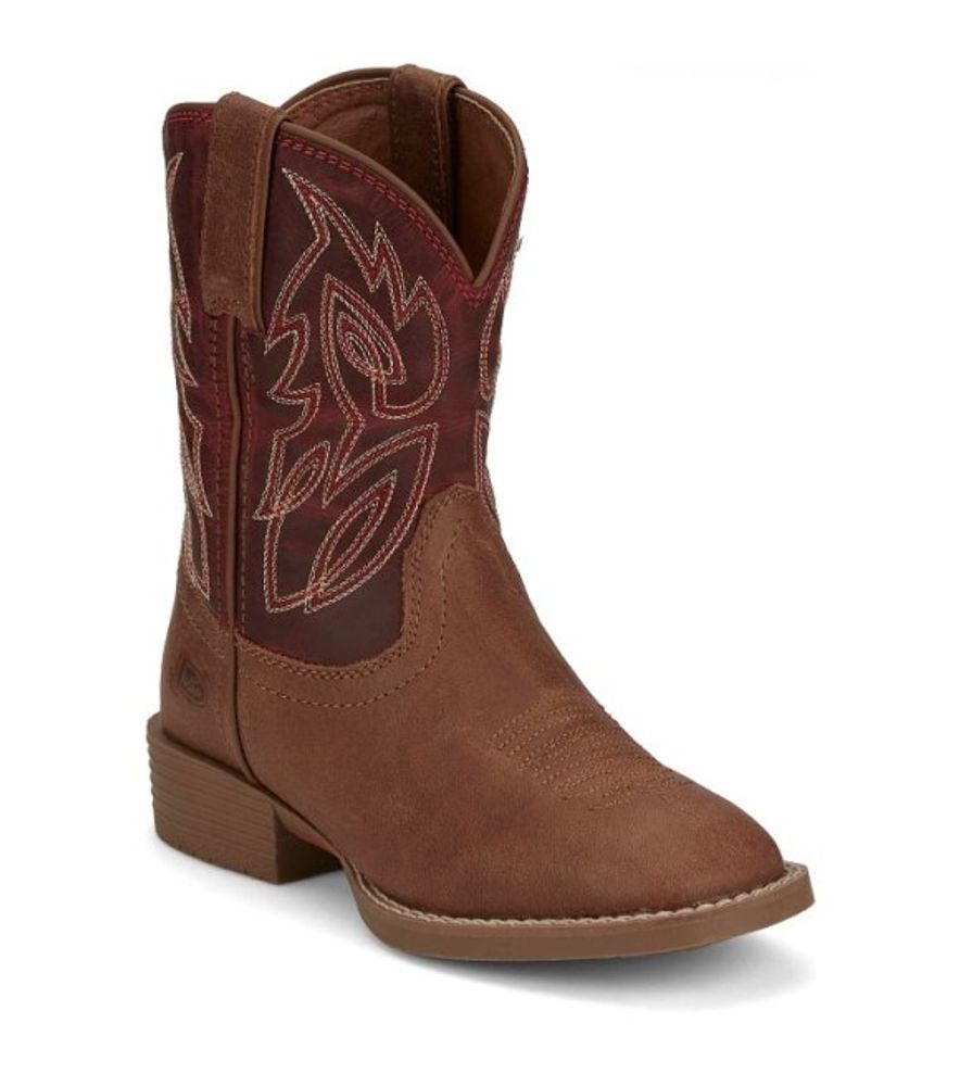 Justin, Kid's Brown Canter Junior Boots