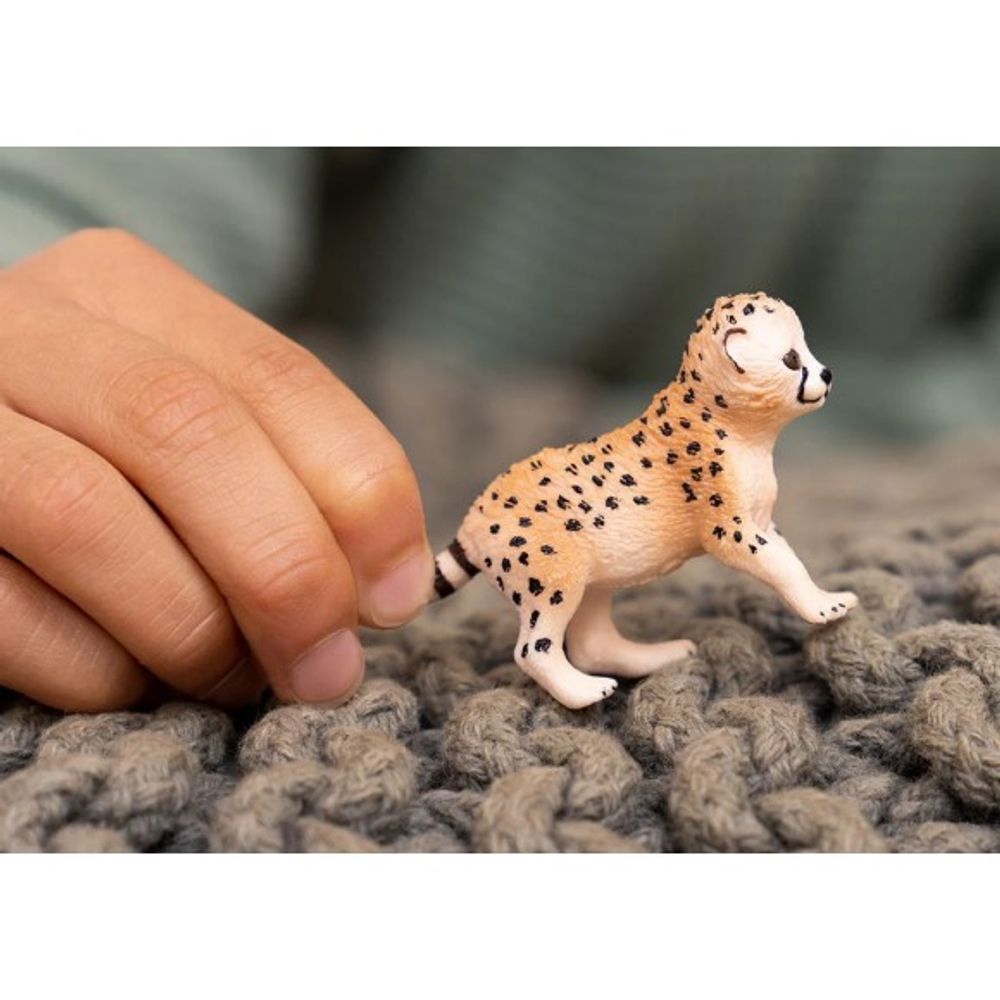 Schleich, Cheetah Baby Toy Figure 