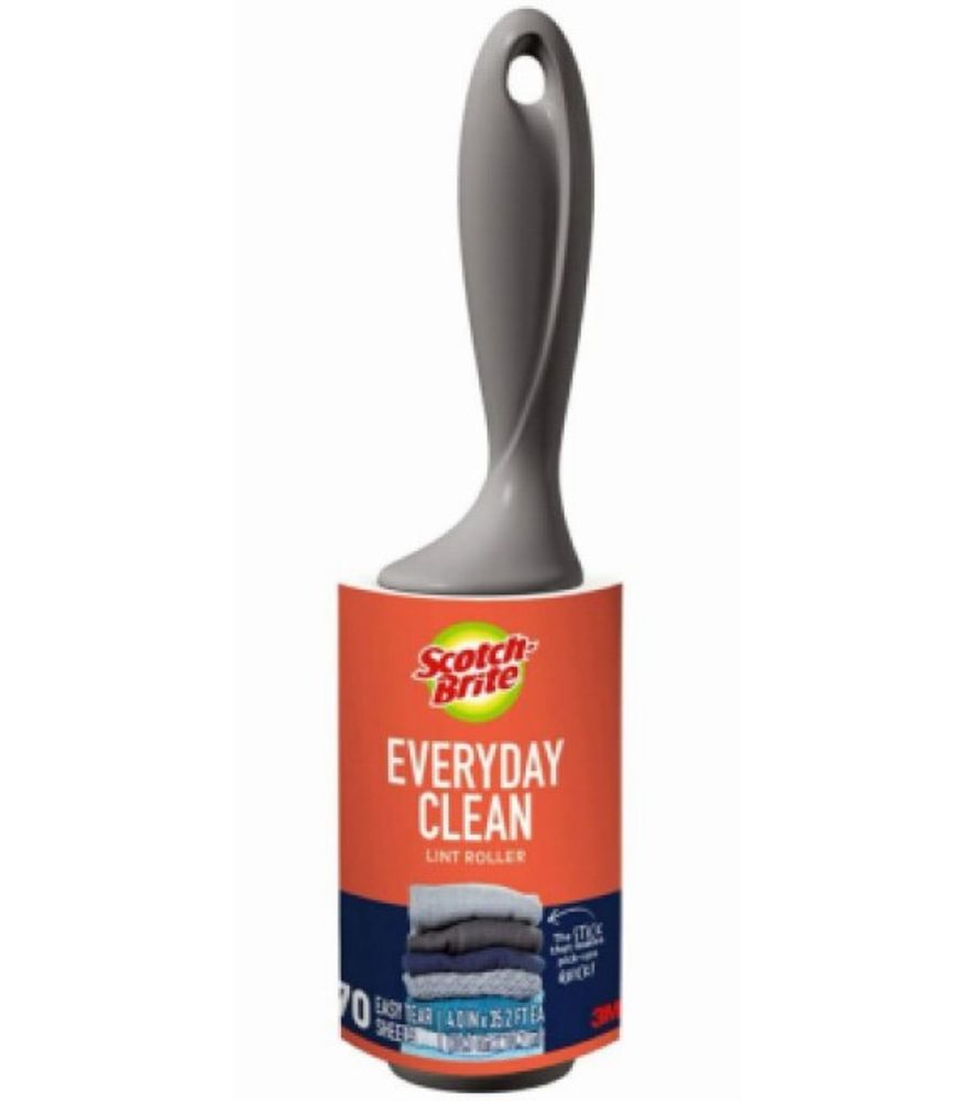 Scotch-Brite, Everyday Clean Lint Roller Sheets, 70 ct
