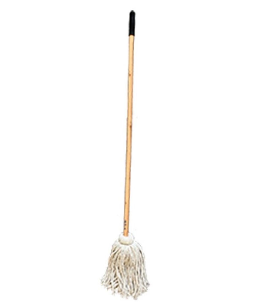 HP, Cotton Deck Mop with Wood Handle