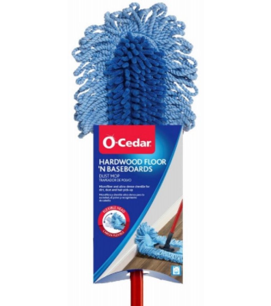 O-Cedar, Dual Action Hardwood Floor 'N Baseboards Dust Mop