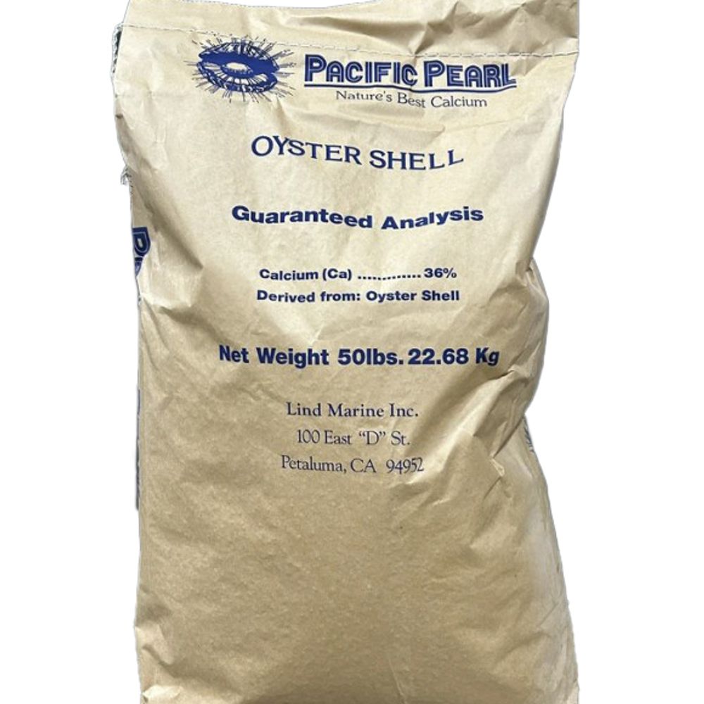 Pacific Pearl, Oyster Shells, 50 lb
