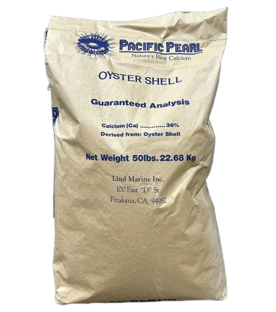Pacific Pearl, Oyster Shells, 50 lb