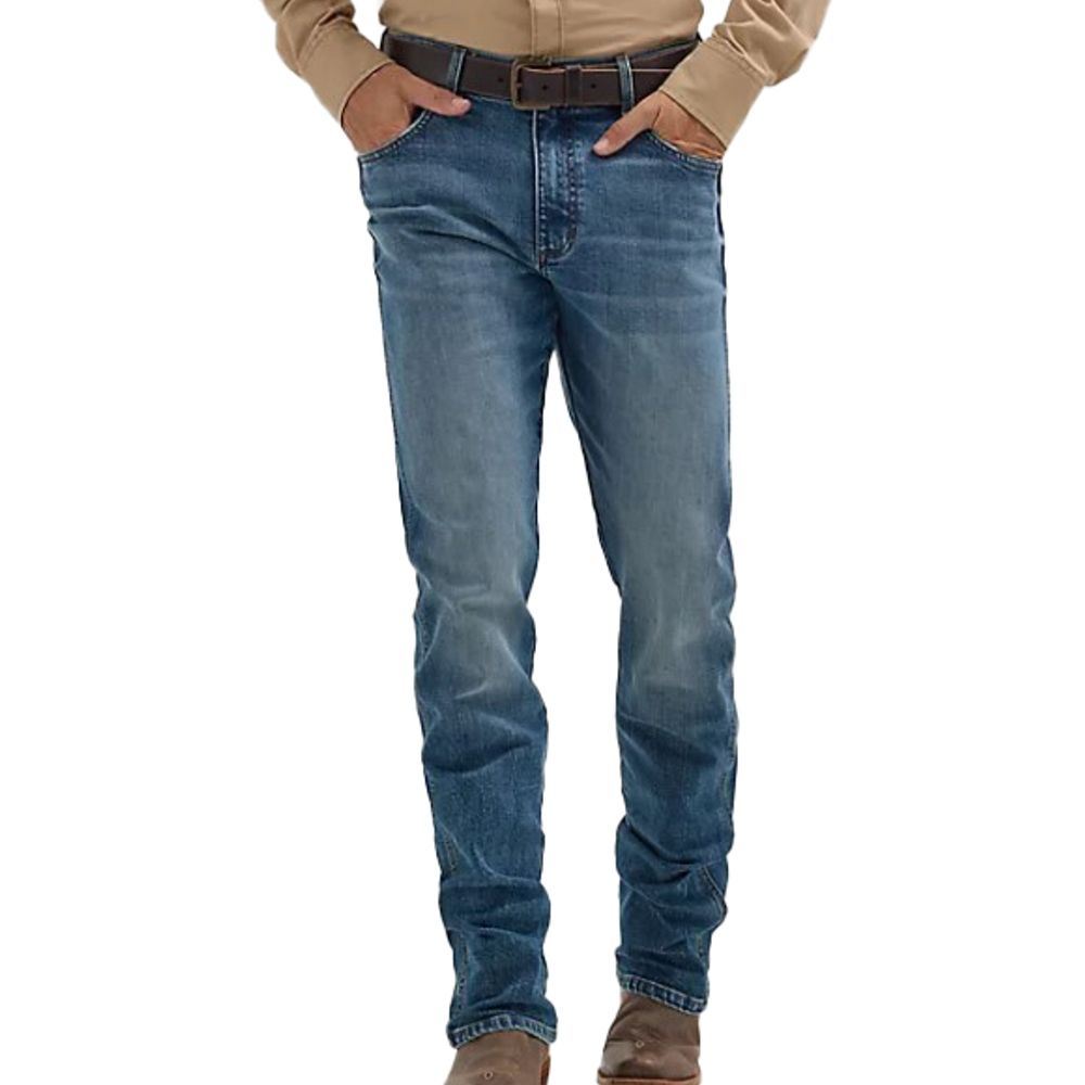 Wrangler, Men's Bryson Retro Slim Fit Bootcut Jeans, 112358238