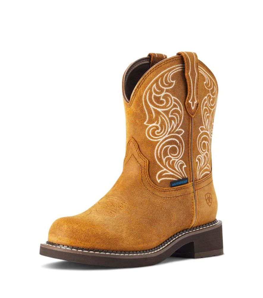 Ariat, Ladies' Ginger Spice Fatbaby Heritage Waterproof Western Boots, 10042417