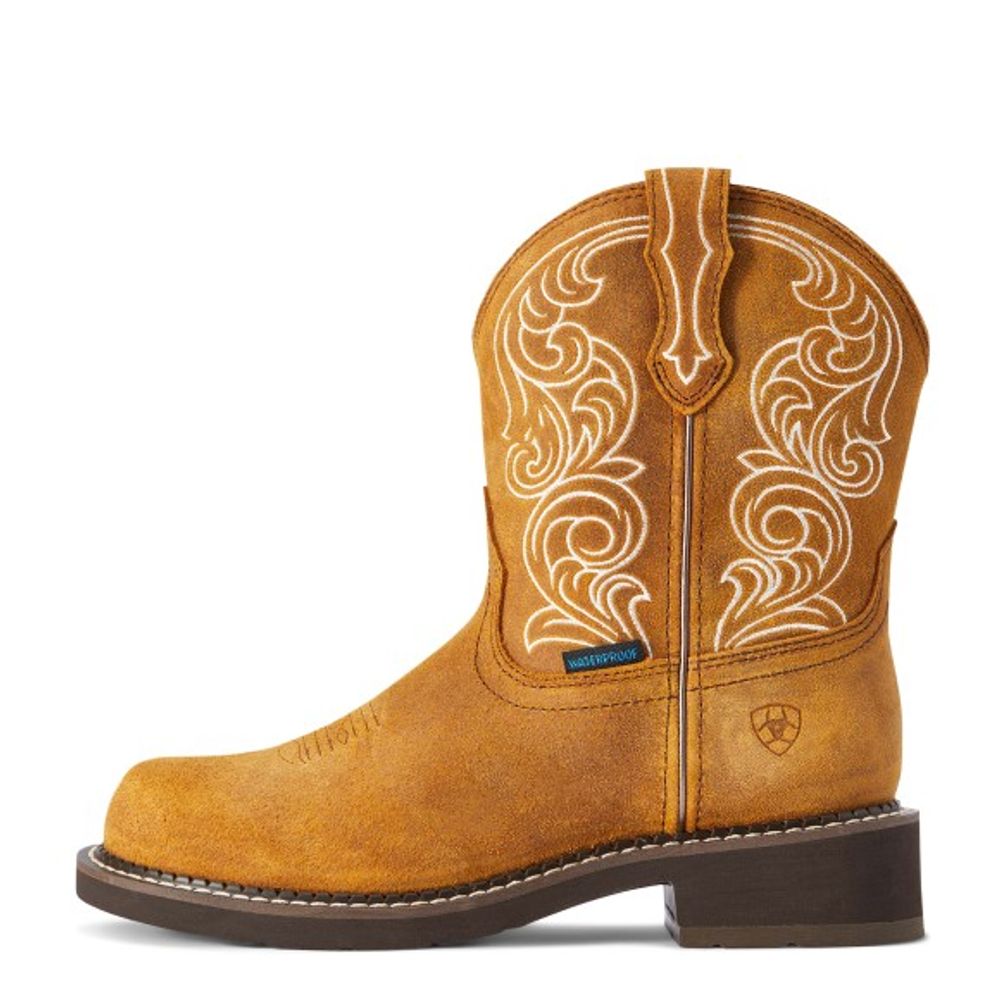 Ariat, Ladies' Ginger Spice Fatbaby Heritage Waterproof Western Boots, 10042417