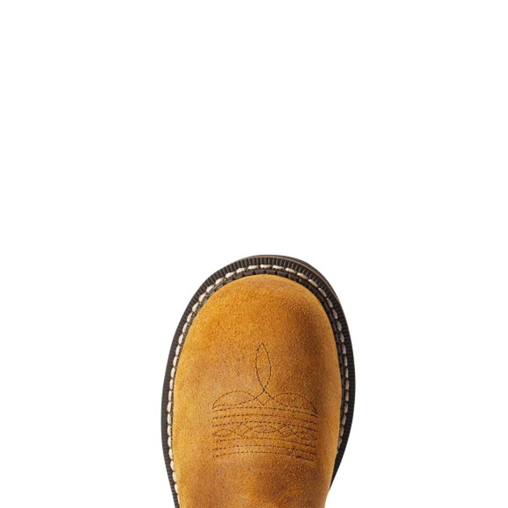 Ariat, Ladies' Ginger Spice Fatbaby Heritage Waterproof Western Boots, 10042417