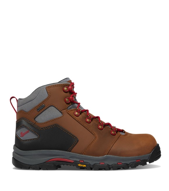 Danner, Men's Brown/Red Composite Toe Vici… s, 13882 | Wilco