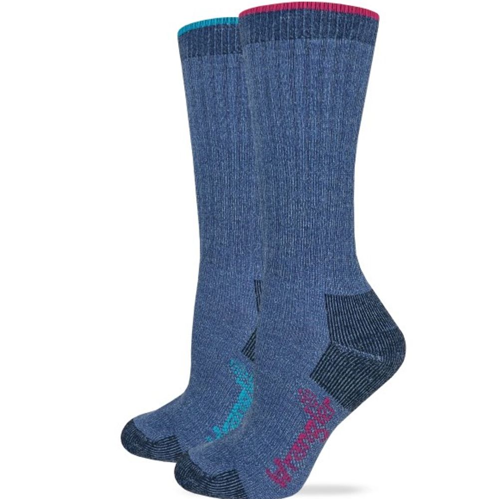 Wrangler, Ladies Mid Weight Bootcut Socks, 2 pk