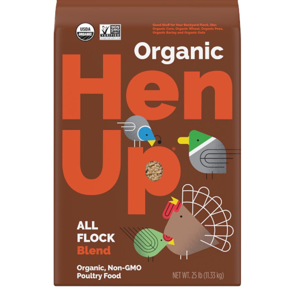 Hen Up, Organic All Flock, 25 lb