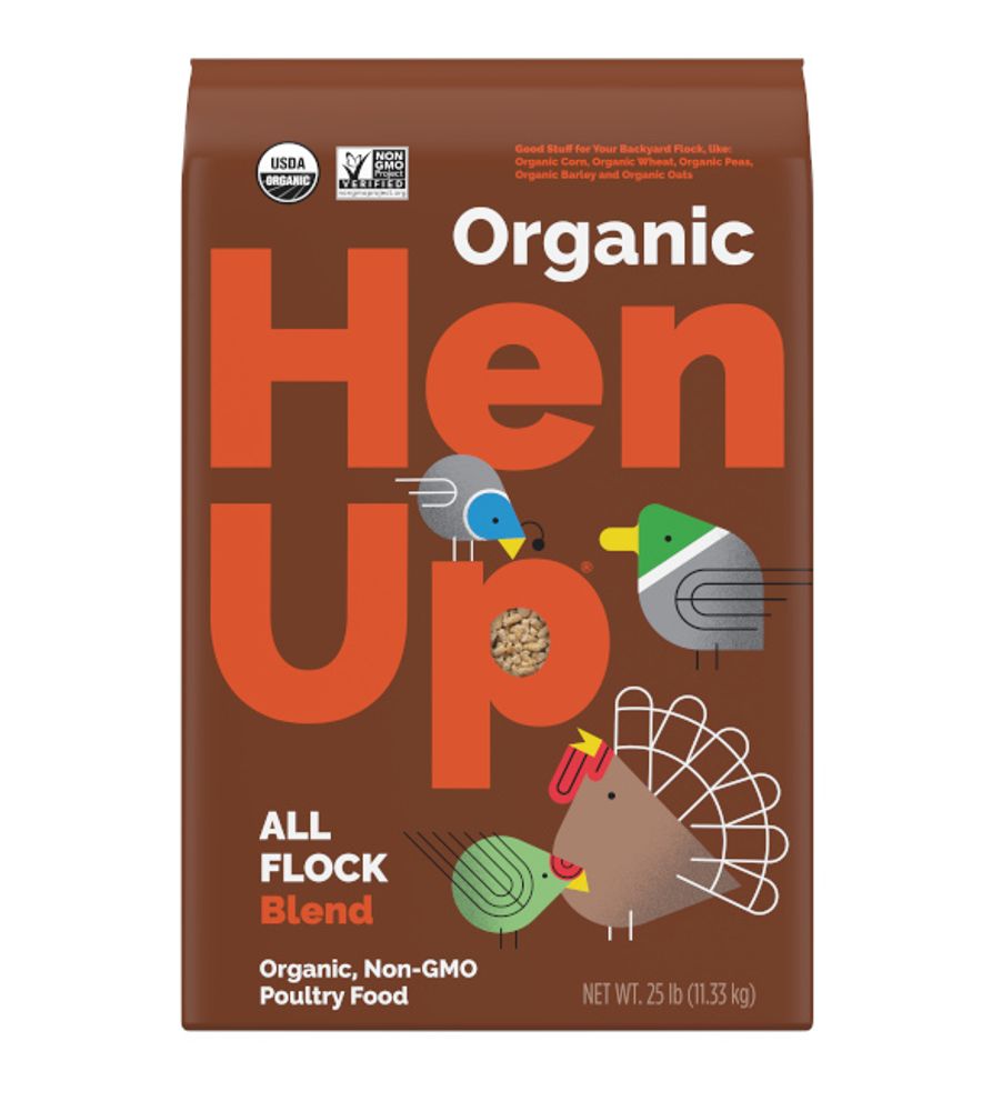 Hen Up, Organic All Flock, 25 lb