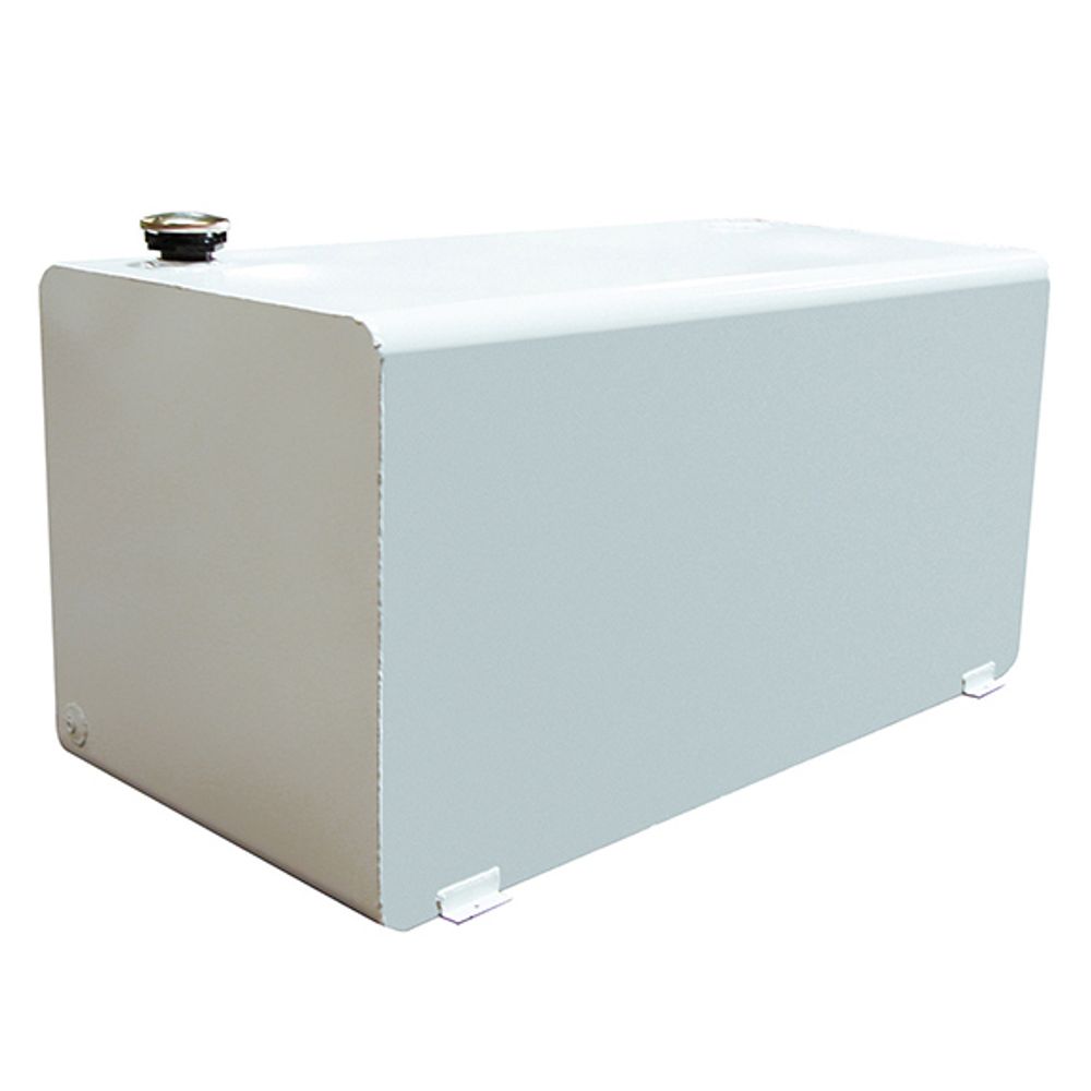 DeeZee Rectangle Transfer Tank - White Steel, 108 Gallon