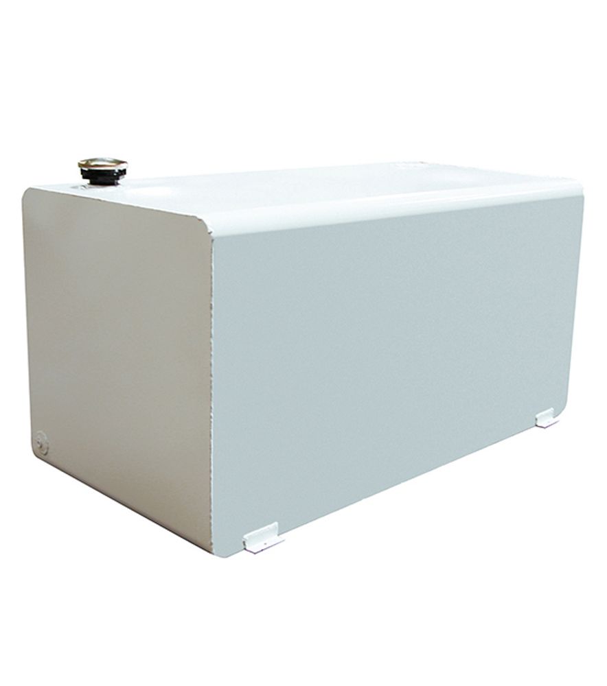 DeeZee Rectangle Transfer Tank - White Steel, 108 Gallon