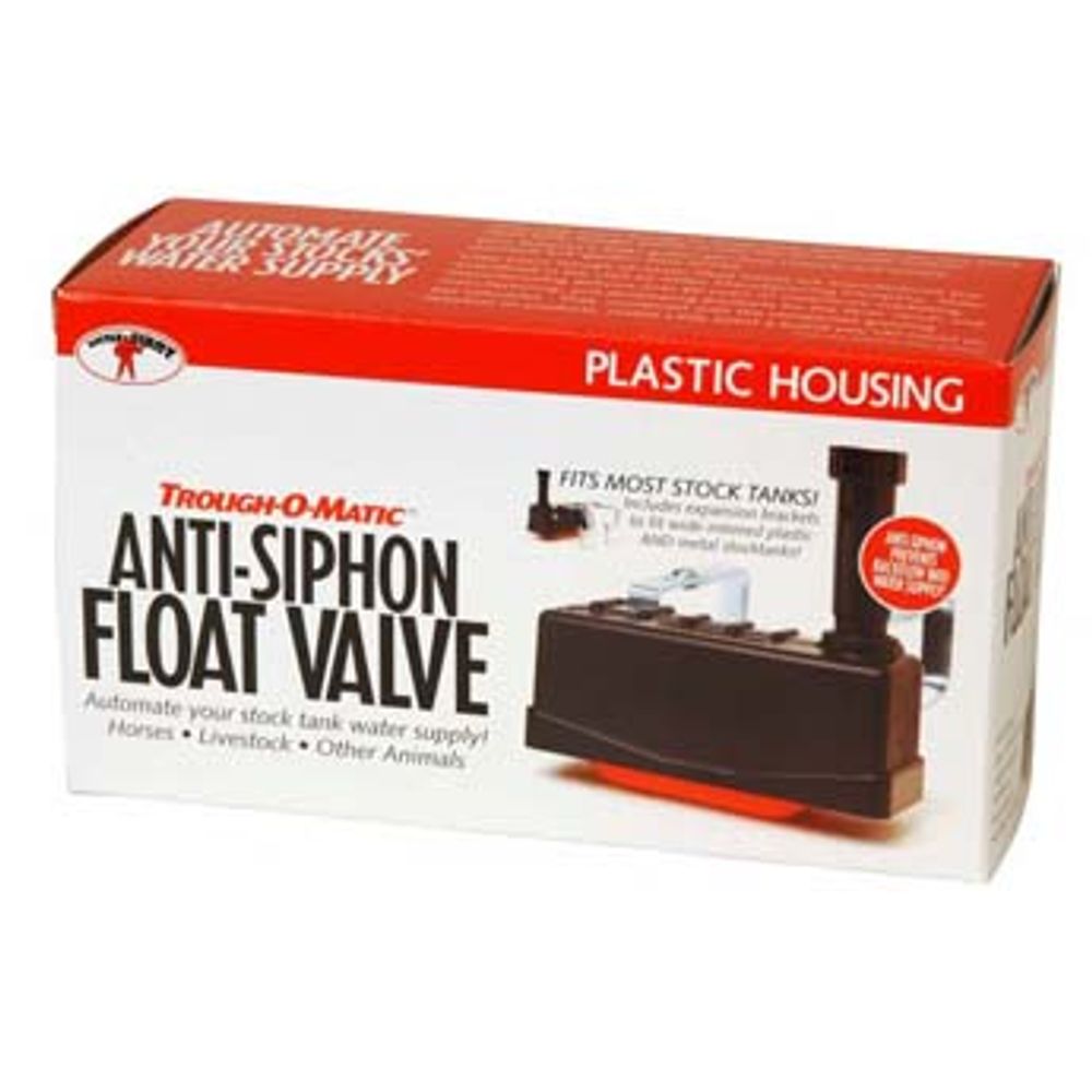 Little Giant Plastic Trough-O-Matic with Anti-Siphon Float Valve