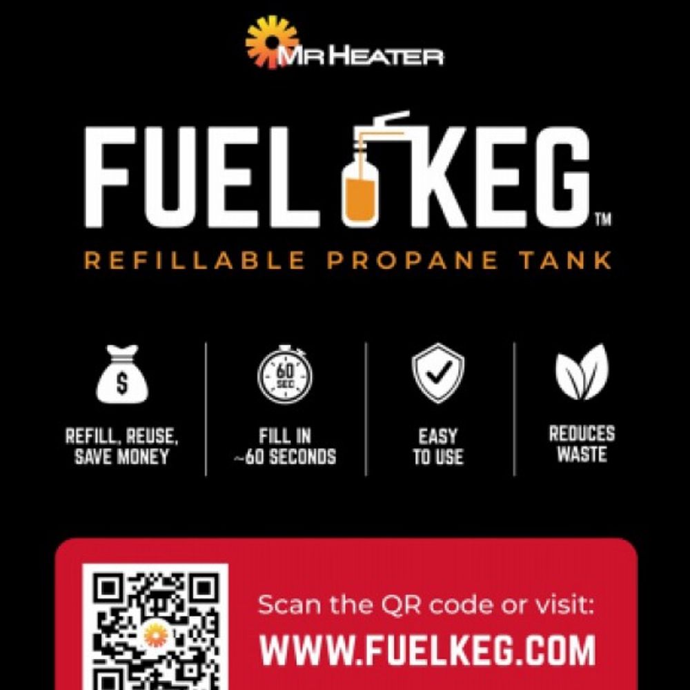 Mr.Heater, Propane Tank Refill Kit for Fuel Keg