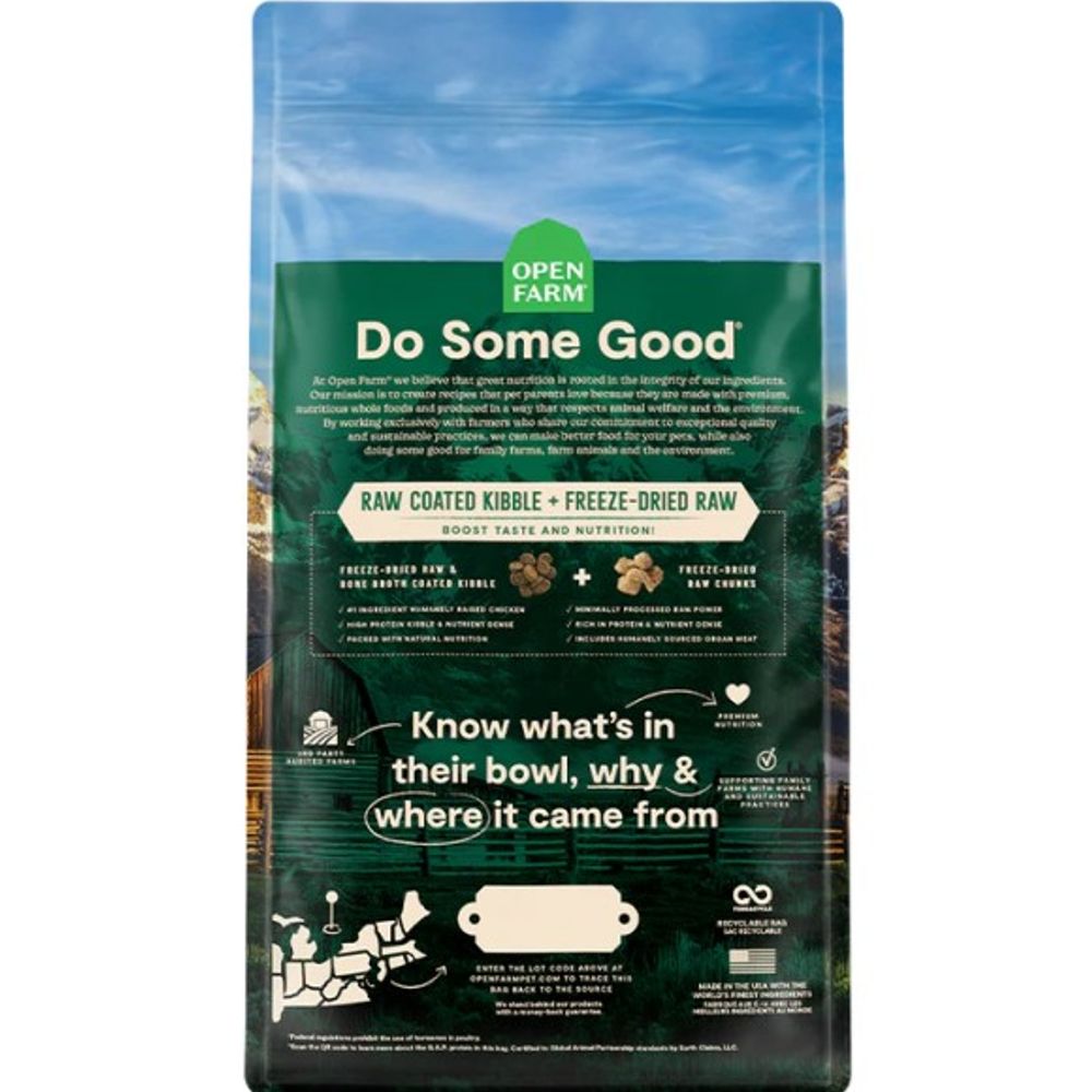 Open Farm, Open Prairie Grain-Free RawMix for Cats