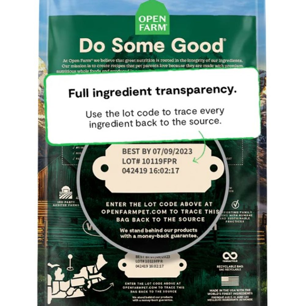 Open Farm, Open Prairie Grain-Free RawMix for Cats