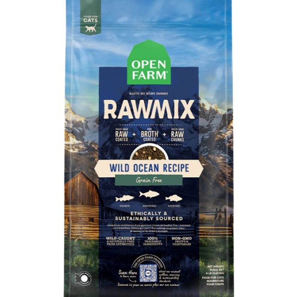 Open Farm, Wild Ocean Grain-Free RawMix for Cats