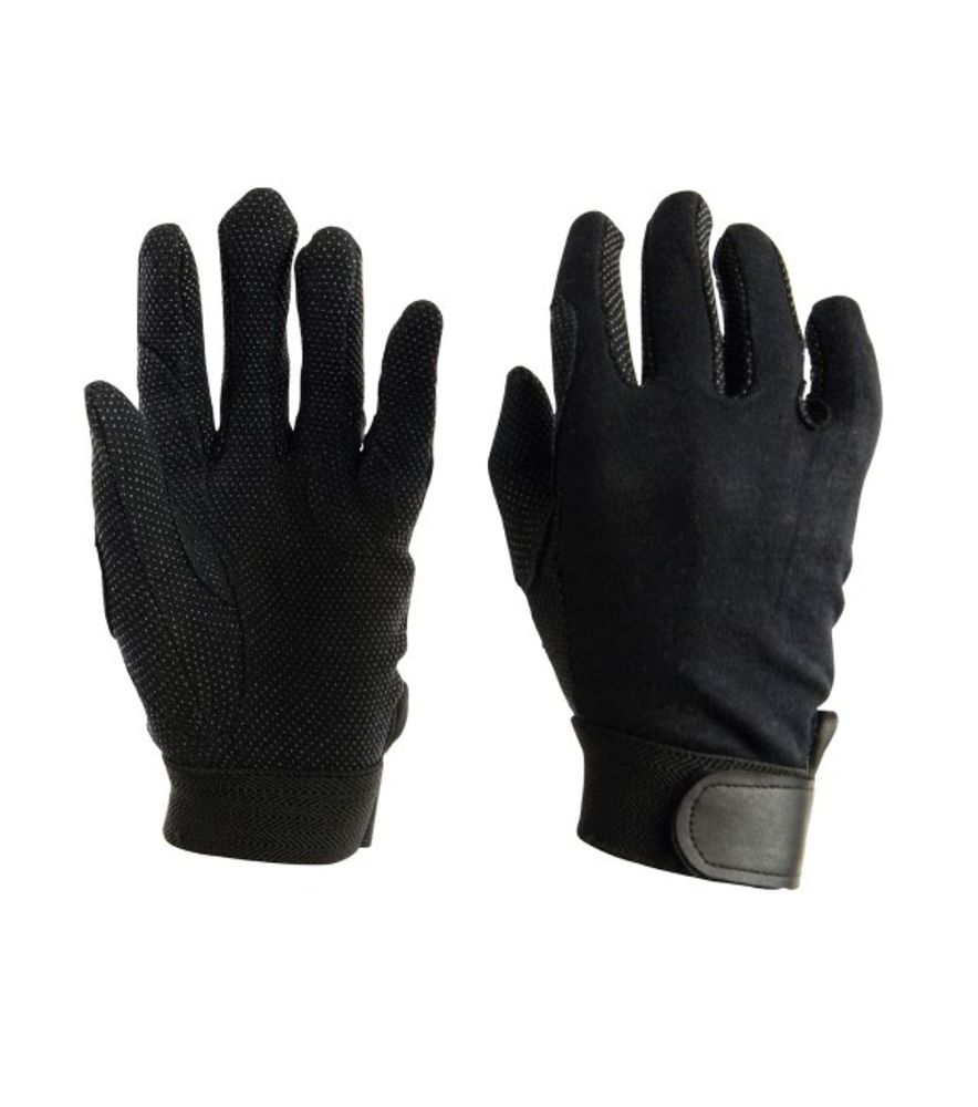 Weatherbeeta, Children's Dublin Black Track Riding Gloves