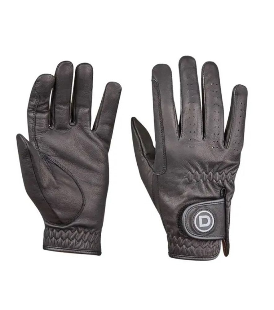 Weatherbeeta, Dublin Black Everyday Quality Leather Gloves