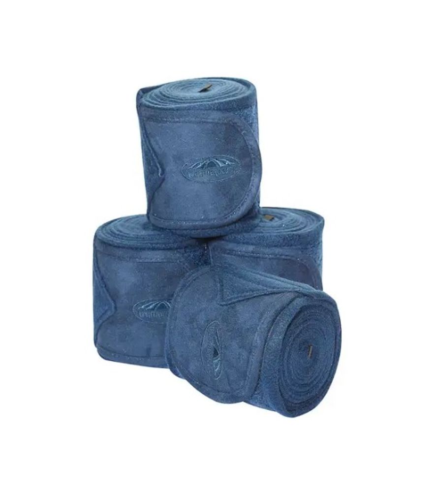 Weatherbeeta, Navy Prime Fleece Bandage, 4 pk