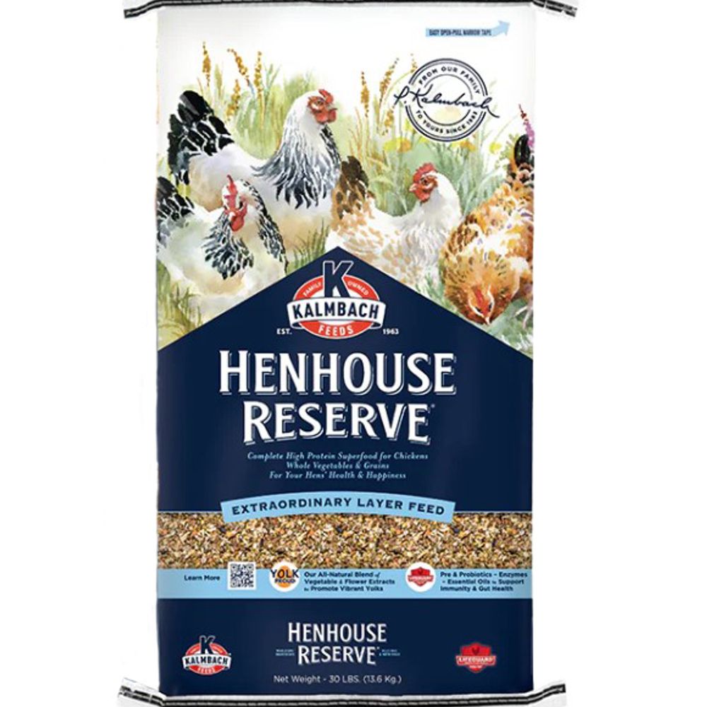 Kalmbach Feeds, Henhouse Reserve Feed for Chickens, 30 lb