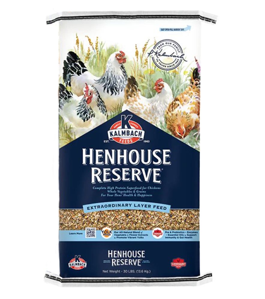 Kalmbach Feeds, Henhouse Reserve Feed for Chickens, 30 lb