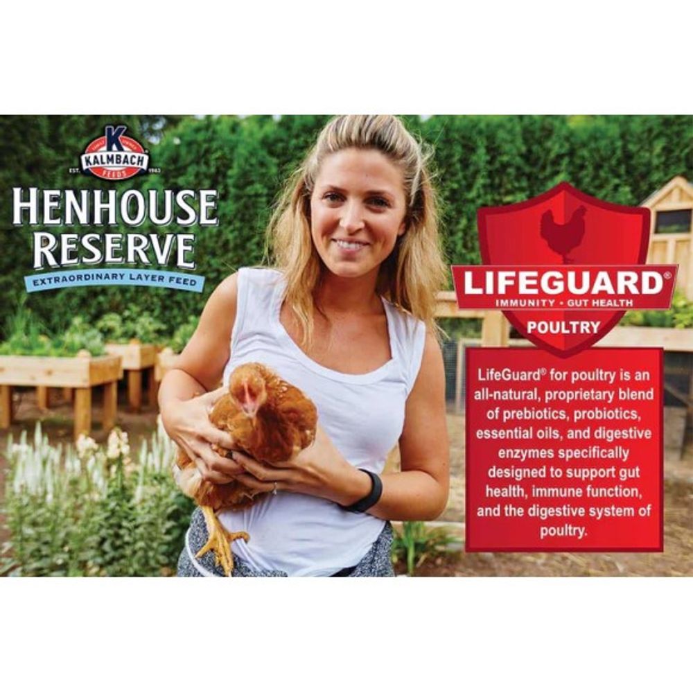 Kalmbach Feeds, Henhouse Reserve Feed for Chickens, 30 lb