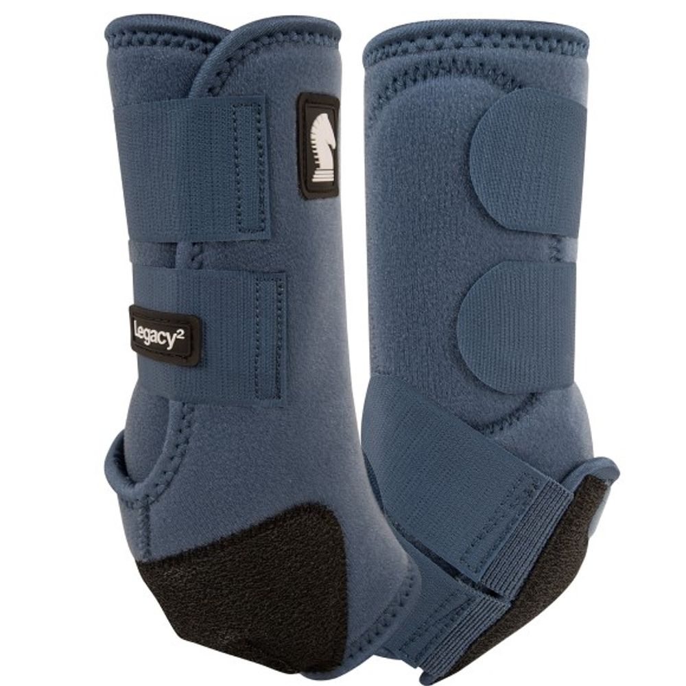 Classic Equine, Dark Denim Legacy2 Front Support Boots