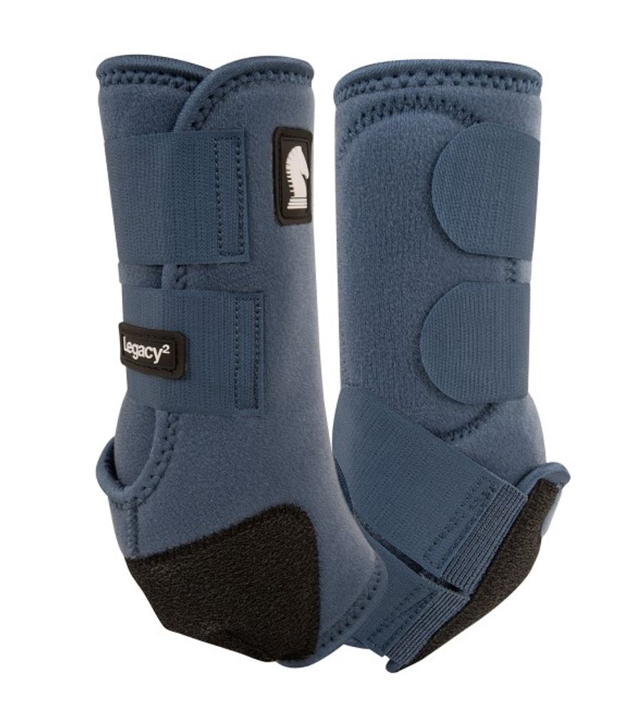 Classic Equine, Dark Denim Legacy2 Front Support Boots