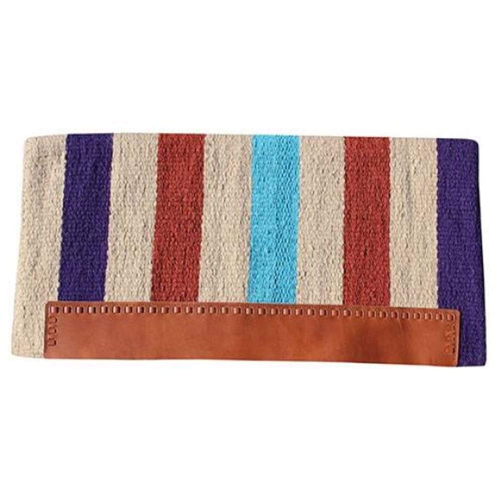 Professional's Choice, Purple/ Turquoise Casa Zia Navajo Saddle Blanket 