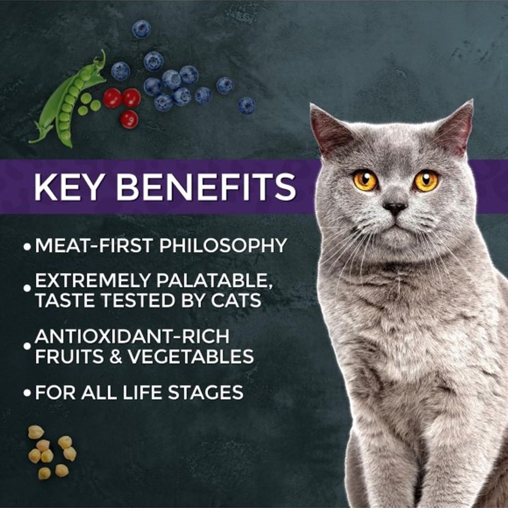 Fussie Cat, Market Fresh Duck Recipe Cat Food, 3.5 lb