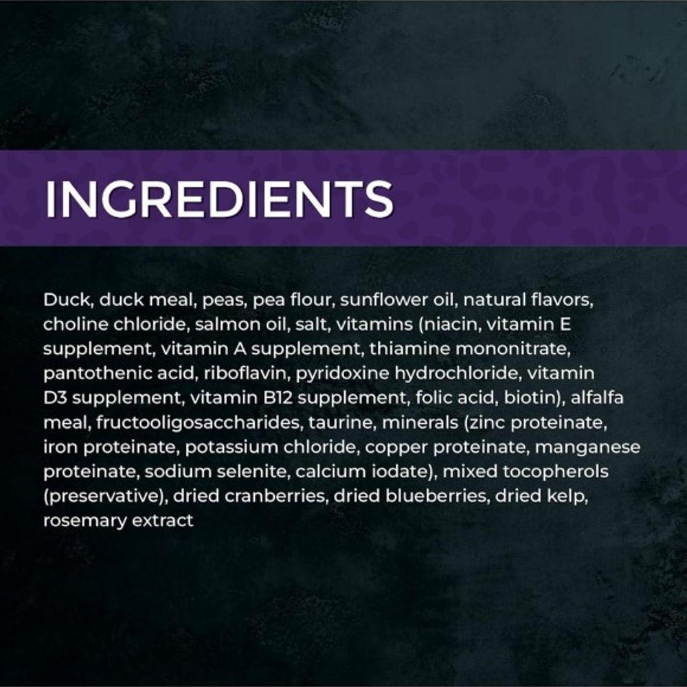 Fussie Cat, Market Fresh Duck Recipe Cat Food, 3.5 lb