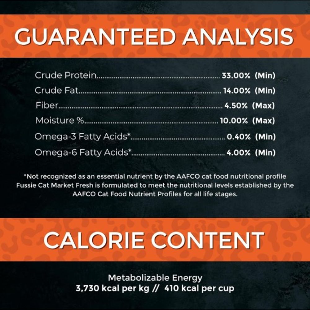 Fussie Cat, Market Fresh Turkey Recipe Cat Food, 3.5 lb