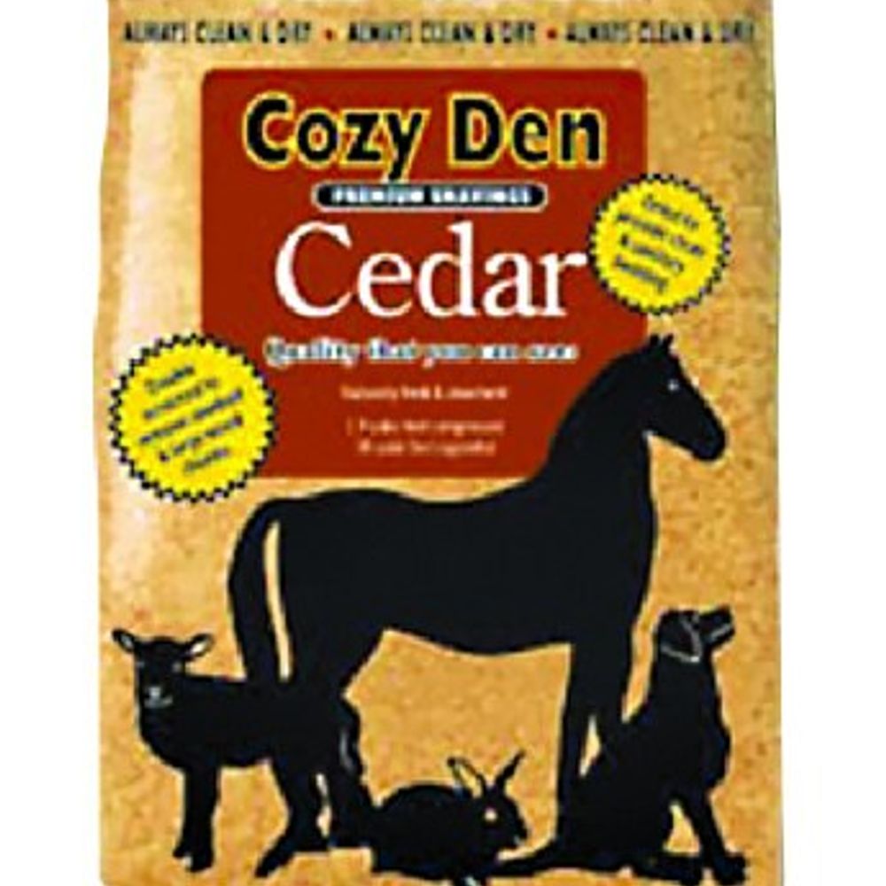 Cozy Den, Premium Cedar Shavings, 9 Cu. Ft.