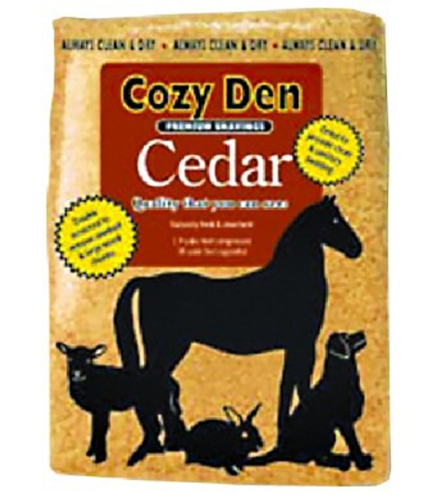 Cozy Den, Premium Cedar Shavings, 9 Cu. Ft.