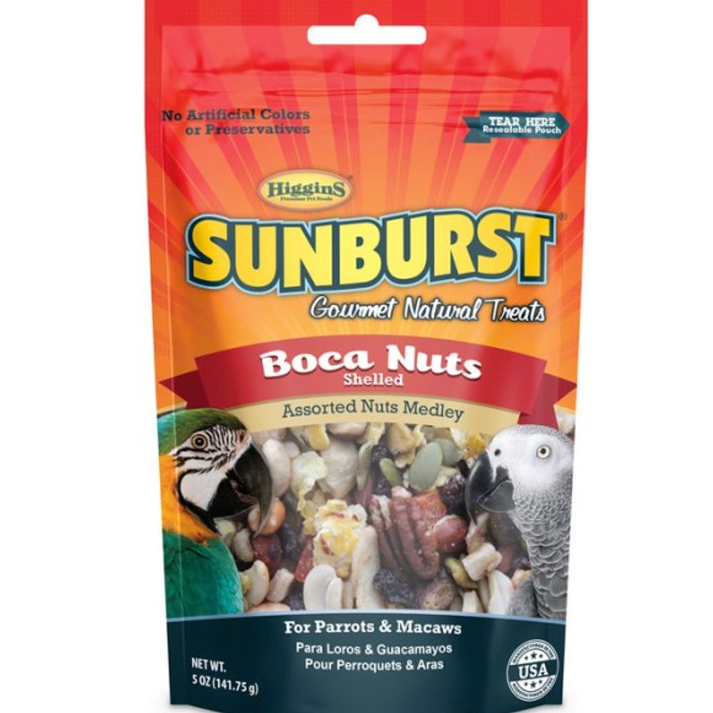Higgins, Sunburst Boca Nuts Treat, 5 oz